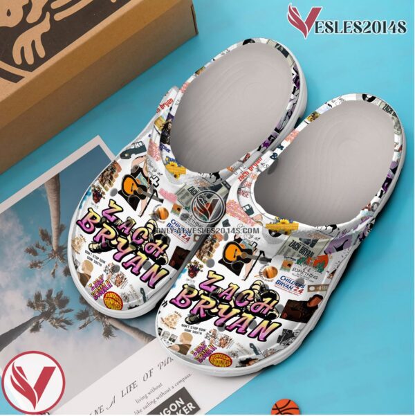 Zach Bryan Music Crocs Crocband Clogs Shoes, Unique Gifts For Fans Style 2 - Vesles2014S 2