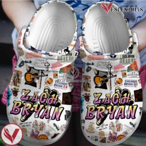 Zach Bryan Music Crocs Crocband Clogs Shoes, Unique Gifts For Fans Style 2 - Vesles2014S