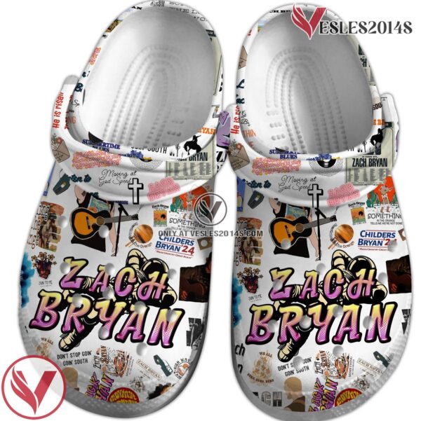 Zach Bryan Music Crocs Crocband Clogs Shoes, Unique Gifts For Fans Style 2 - Vesles2014S 4