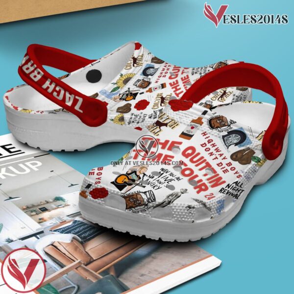Zach Bryan Music Crocs Crocband Clogs Shoes, Unique Gifts For Fans Style 3 - Vesles2014S 2