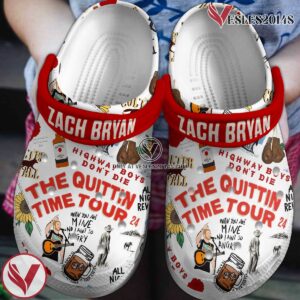 Zach Bryan Music Crocs Crocband Clogs Shoes, Unique Gifts For Fans Style 3 - Vesles2014S