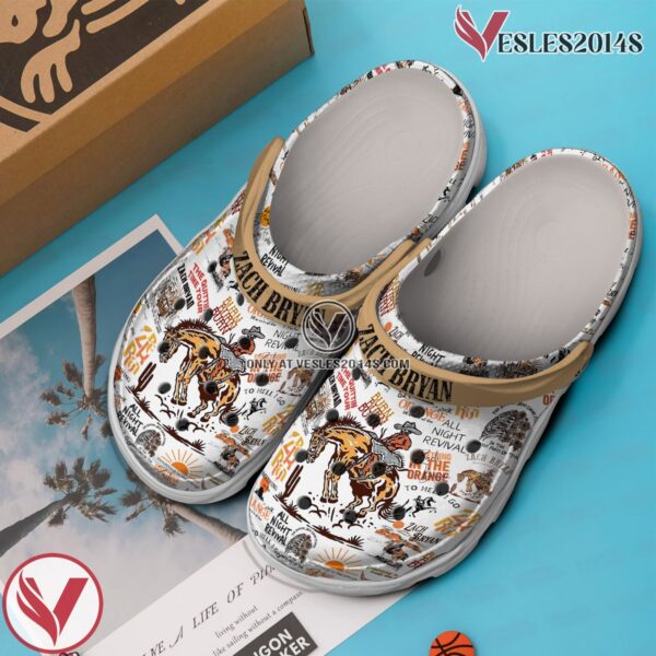 Zach Bryan Music Crocs Crocband Clogs Shoes, Unique Gifts For Fans Style 5 - Vesles2014S 2