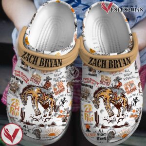 Zach Bryan Music Crocs Crocband Clogs Shoes, Unique Gifts For Fans Style 5 - Vesles2014S
