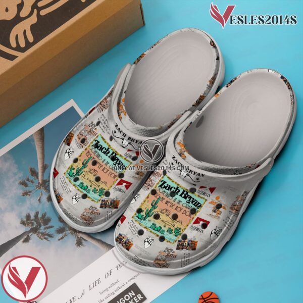 Zach Bryan Music Crocs Crocband Clogs Shoes, Unique Gifts For Fans Style 9 - Vesles2014S 3