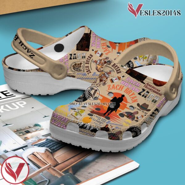 Zach Bryan Music Premium Crocs Crocband Clogs Shoes, Unique Gifts For Fans Style 2 - Vesles2014S 2