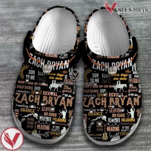 Zach Bryan Singer Music Crocs Crocband Clogs Shoes, Unique Gifts For Fans Style 1 - Vesles2014S 2