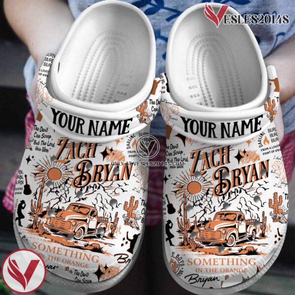 Zach Bryan Singer Music Crocs Crocband Clogs Shoes, Unique Gifts For Fans Style 11 - Vesles2014S