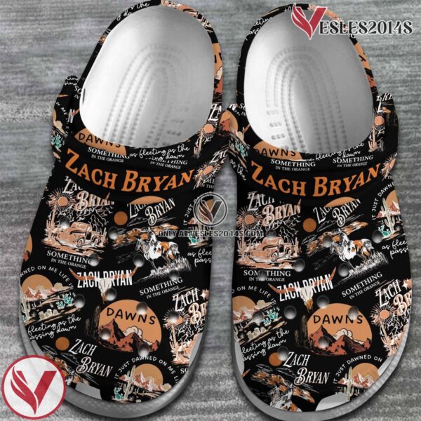 Zach Bryan Singer Music Crocs Crocband Clogs Shoes, Unique Gifts For Fans Style 12 - Vesles2014S 2