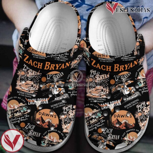 Zach Bryan Singer Music Crocs Crocband Clogs Shoes, Unique Gifts For Fans Style 12 - Vesles2014S