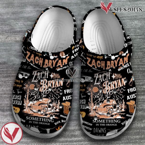 Zach Bryan Singer Music Crocs Crocband Clogs Shoes, Unique Gifts For Fans Style 13 - Vesles2014S 2