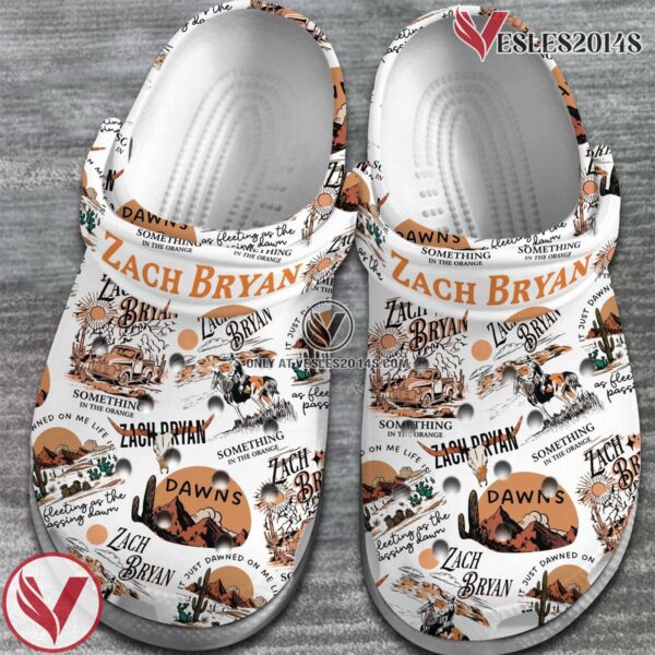 Zach Bryan Singer Music Crocs Crocband Clogs Shoes, Unique Gifts For Fans Style 3 - Vesles2014S 2