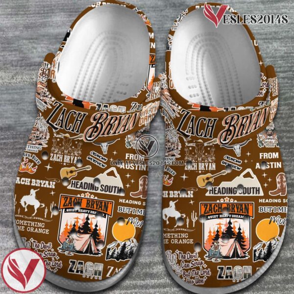 Zach Bryan Singer Music Crocs Crocband Clogs Shoes, Unique Gifts For Fans Style 5 - Vesles2014S 2
