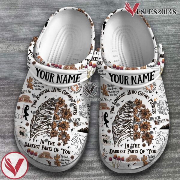 Zach Bryan Singer Music Crocs Crocband Clogs Shoes, Unique Gifts For Fans Style 9 - Vesles2014S 2