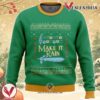 Zelda Make it Rain Ugly Christmas Sweater, Unique Christmas Gift For Fans - Vesles2014S