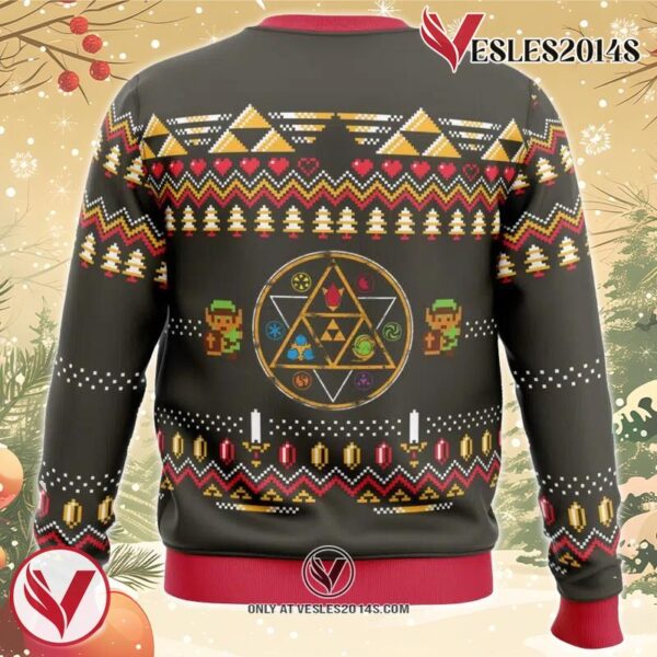 Zelda Rubies Ugly Christmas Sweater, Unique Christmas Gift For Fans - Vesles2014S 1