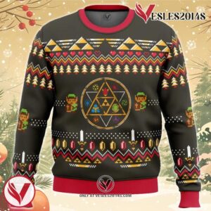 Zelda Rubies Ugly Christmas Sweater, Unique Christmas Gift For Fans - Vesles2014S