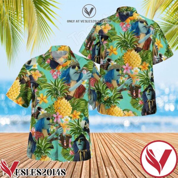 Zoot The Muppet Tropical Pineapple Hawaiian Shirt, Unique Gifts For Friends - Vesles2014S 1