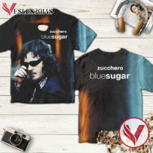 Zucchero Blue Sugar Album Cover Shirt, Perfect Gifts For Music Lovers - Vesles2014S