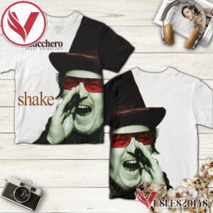Zucchero Fornaciari Shake Album Cover Shirt, Perfect Gifts For Music Lovers - Vesles2014S