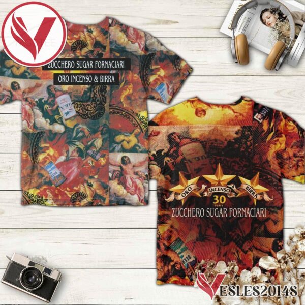 Zucchero SFOIB Album Cover Shirt, Perfect Gifts For Music Lovers - Vesles2014S