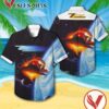 Zz Top Afterburner Album Cover Hawaiian Shirt, Unique Gifts For Music Lovers - Vesles2014S