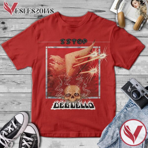 Zz Top Degüello Album Cover Shirt, Perfect Gifts For Music Lovers - Vesles2014S