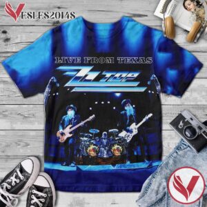 Zz Top Live From Texas Album Cover Shirt, Perfect Gifts For Music Lovers - Vesles2014S