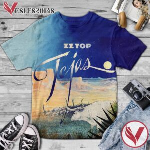 Zz Top Tejas Album Cover Shirt, Perfect Gifts For Music Lovers - Vesles2014S