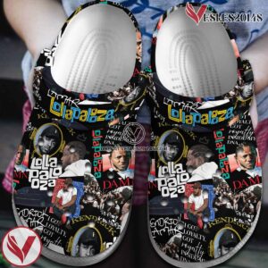 kendrick lamar Lollapalooza Music Crocs Crocband Clogs Shoes, Unique Gifts For Fans - Vesles2014S