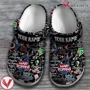 mary poppins Mother Day Crocs Crocband Clogs Shoes Comfortable For Men Women and Kids Style 1, Unique Gift From  Vesles2014S 2