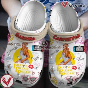 sabrina Carpenter Music Crocs Crocband Clogs Shoes, Unique Gifts For Fans - Vesles2014S