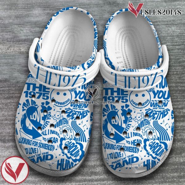 the 1975 Lollapalooza Music Crocs Crocband Clogs Shoes, Unique Gifts For Fans Style 1 - Vesles2014S 2