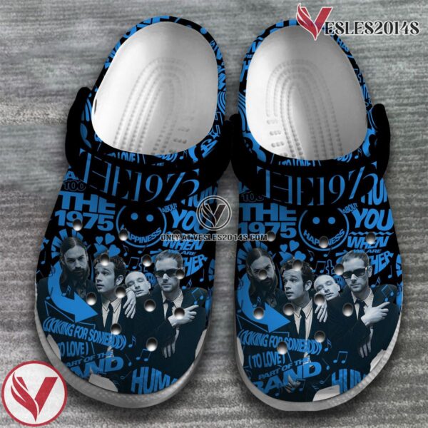 the 1975 Lollapalooza Music Crocs Crocband Clogs Shoes, Unique Gifts For Fans Style 4 - Vesles2014S 2