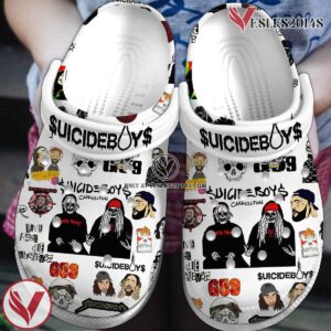 $uicideboy$ Music Crocs Crocband Clogs Shoes, Unique Gifts For Fans Style 2 - Vesles2014S