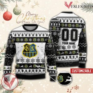 1. FC Saarbrücken Custom Ugly Christmas Sweater, Unique Gift For Fans - Vesles2014s