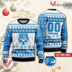 1.SC Znojmo Custom Ugly Christmas Sweater, Unique Gift For Fans - Vesles2014s