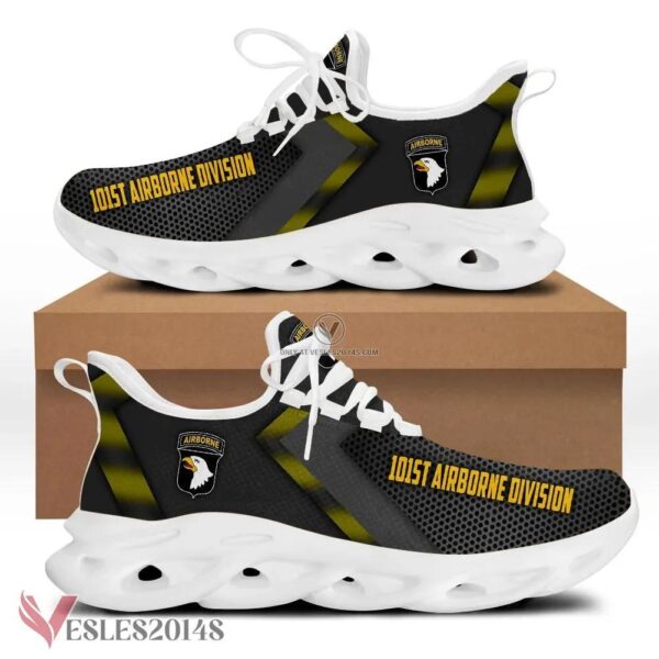 101st Airborne Division Logo Custom Shoes, Best Running Shoes For Fans - Vesles2014S 1