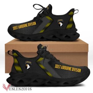 101st Airborne Division Logo Custom Shoes, Best Running Shoes For Fans - Vesles2014S