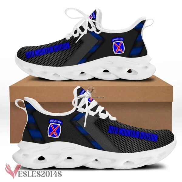 10th Mountain Division Logo Custom Shoes, Best Running Shoes For Fans - Vesles2014S 1