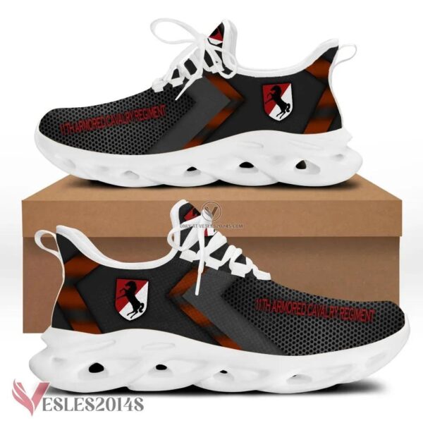 11th Armored Cavalry RegimentLogo Custom Shoes, Best Running Shoes For Fans - Vesles2014S 1