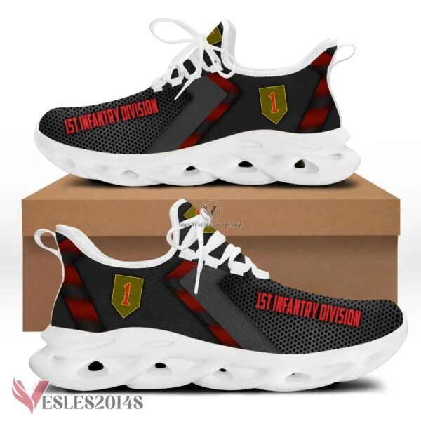 1st Infantry Division Logo Custom Shoes, Best Running Shoes For Fans - Vesles2014S 1