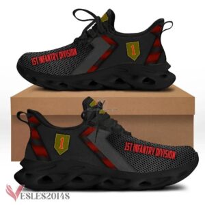 1st Infantry Division Logo Custom Shoes, Best Running Shoes For Fans - Vesles2014S