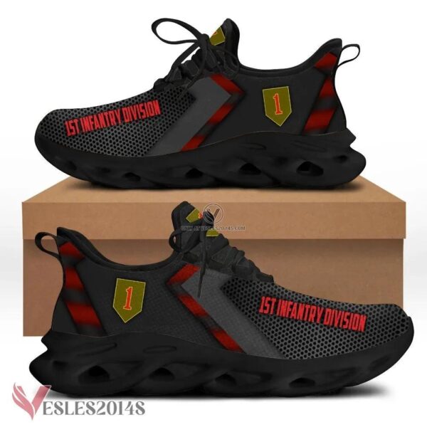 1st Infantry Division Logo Custom Shoes, Best Running Shoes For Fans - Vesles2014S