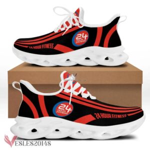 24 Hour Fitness Logo Custom Shoes, Best Running Shoes For Fans - Vesles2014S 1
