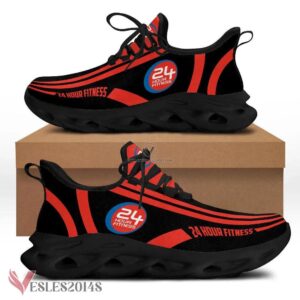 24 Hour Fitness Logo Custom Shoes, Best Running Shoes For Fans - Vesles2014S