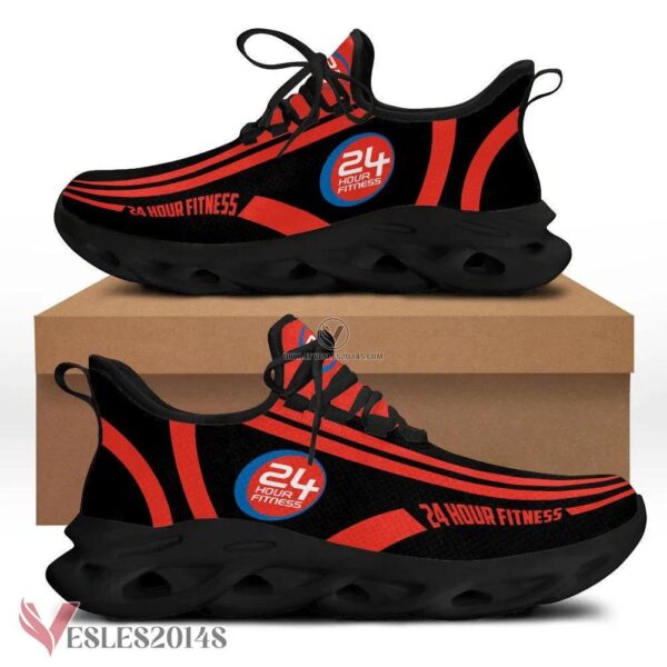 24 Hour Fitness Logo Custom Shoes, Best Running Shoes For Fans - Vesles2014S