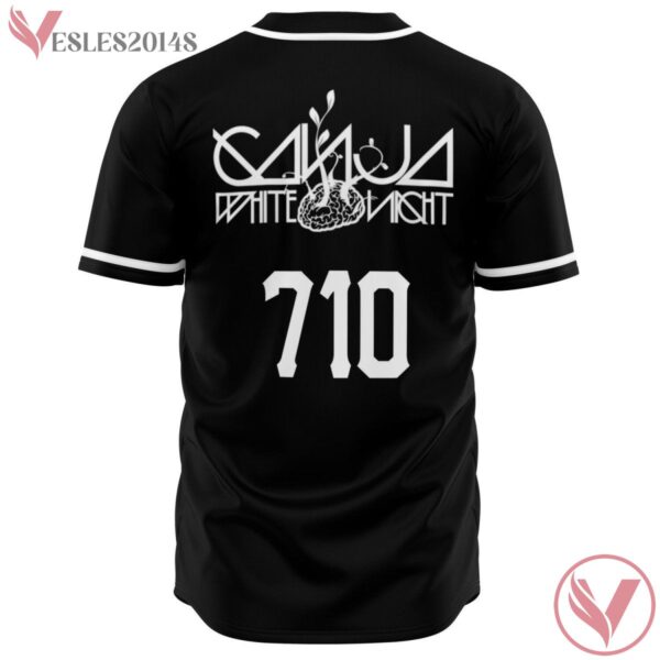 710 Ganja White Night Black Jersey, Gift Ideas For Ravers - Vesles2014s 1