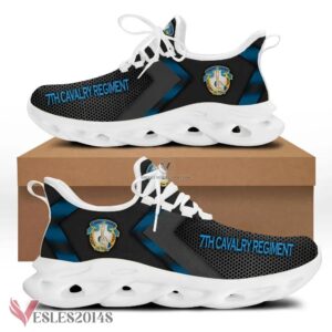 7th Cavalry RegimentLogo Custom Shoes, Best Running Shoes For Fans - Vesles2014S 1