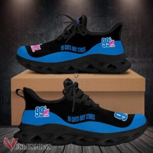 99 Cents Only Stores Logo Custom Shoes, Best Running Shoes For Fans - Vesles2014S