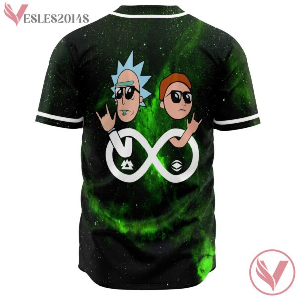 A Rick & Morty Family Custom Rave Bonfire Jersey, Gifts For EDM Lovers - Vesles2014s 3